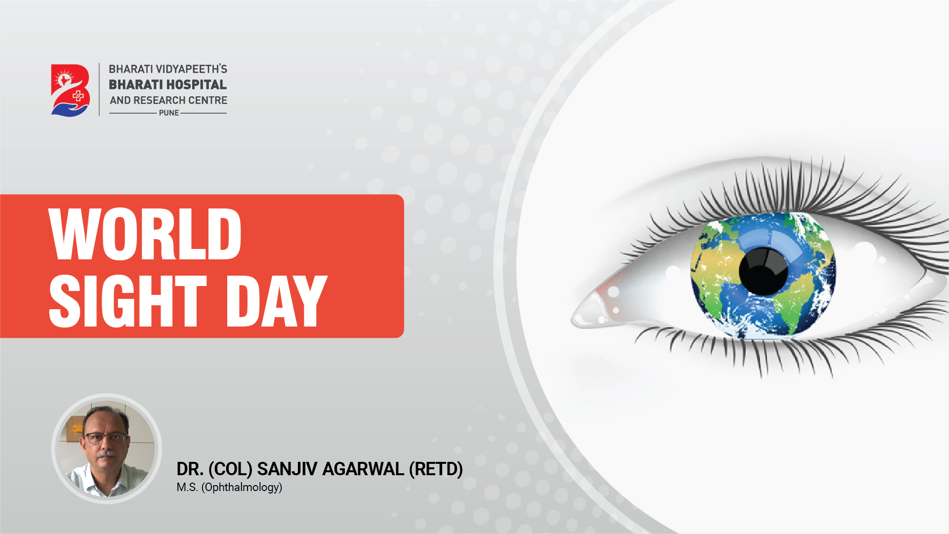 Sight Day Pune || Bharati Hospital And Research Centre ||