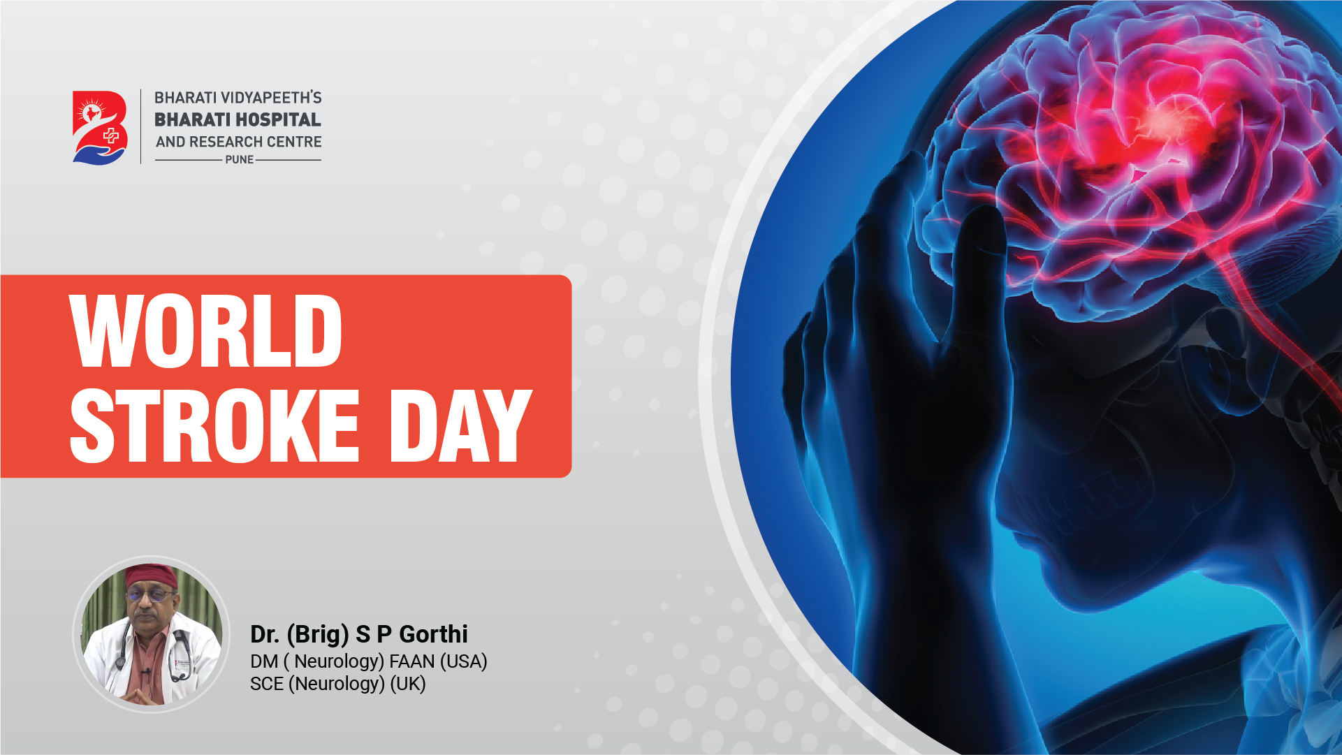 World Stroke Day || Bharati Hospital And Research Centre||